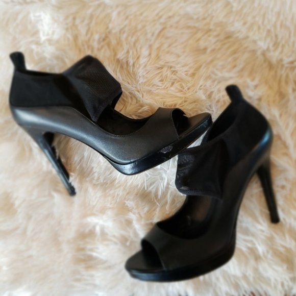 Jessica Simpson Shoes - Open Toe Heels/Netting